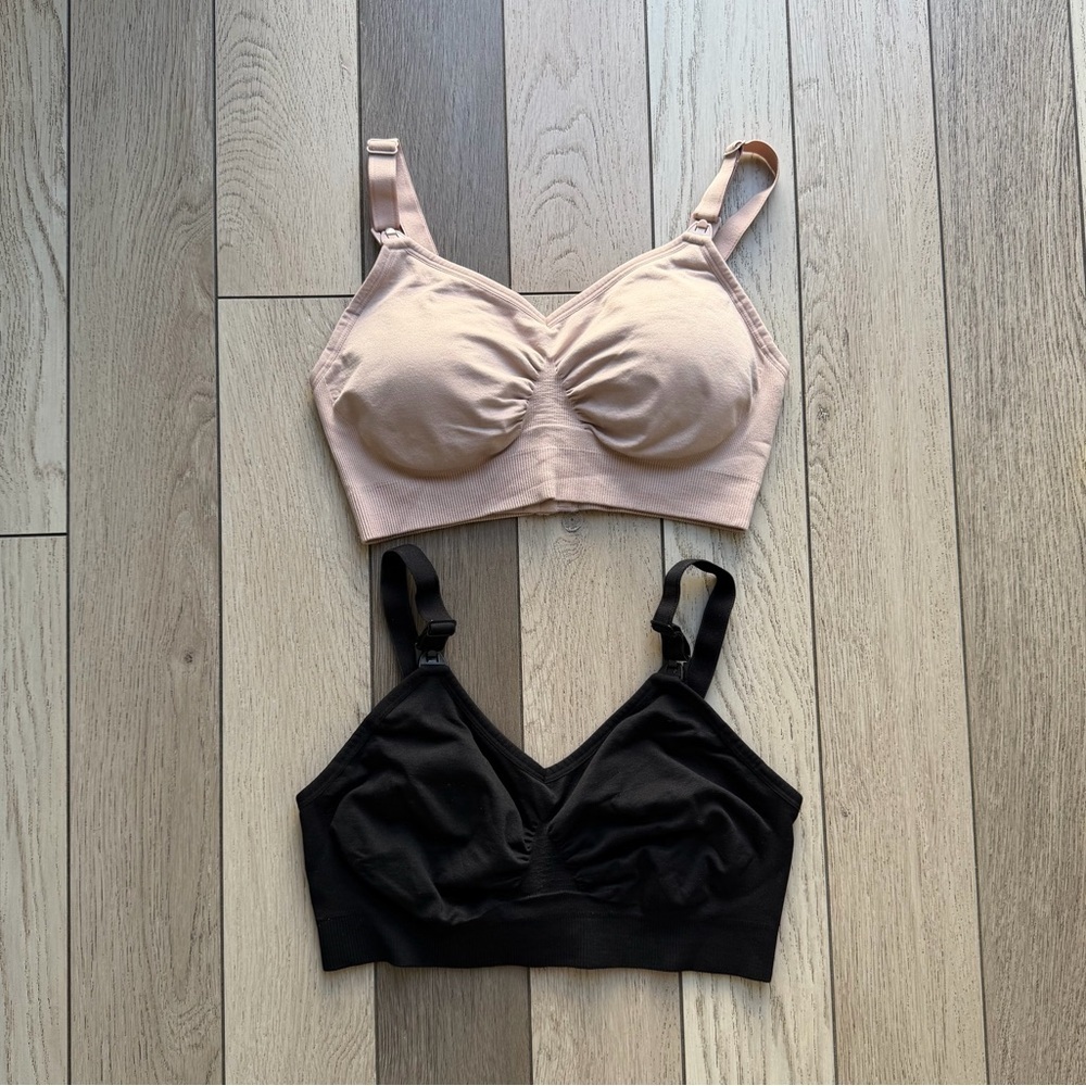 Women's Hofish Full Bust Seamless Nursing Maternity Bras Bralette